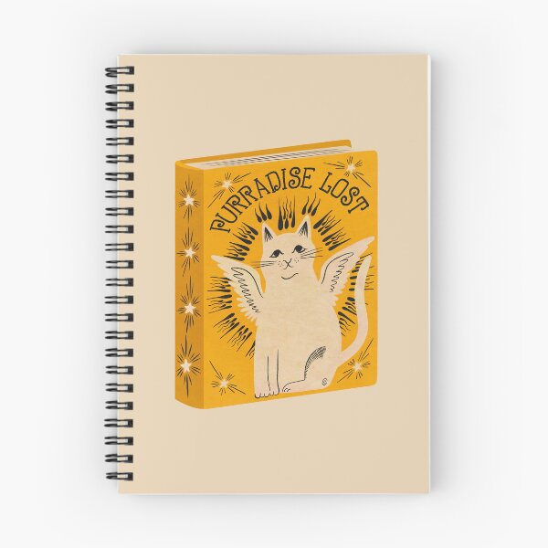 Item preview, Purradise Lost | Bookish Cat Pun, Classic Literature Pun With Cats, Bookish Gifts, John Milton Poem Paradise Lost designed and sold by Carrie Cantwell Art.
