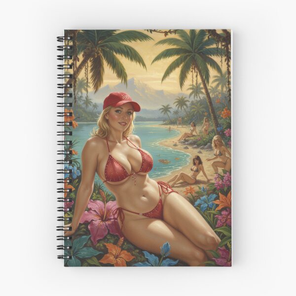 Item preview, blonde chick with red bikini designed and sold by Chubby Chase.