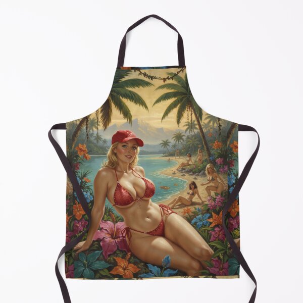 Item preview, blonde chick with red bikini designed and sold by Chubby Chase.