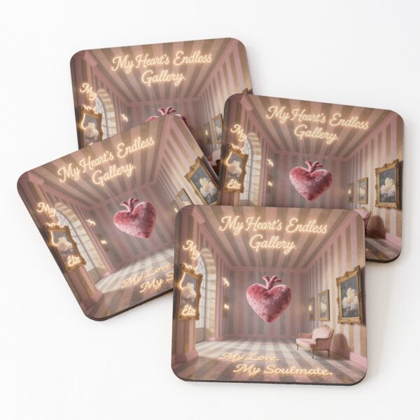 Item preview, Surreal Plush Soft Explorative Striped Room Art - My Love My Soulmate Valentine's Day Print designed and sold by BlackAndBrown.