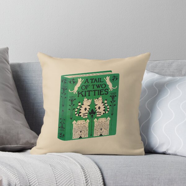 Item preview, A Tail of Two Kitties | Bookish Cat Pun, Classic Literature Pun With Cats designed and sold by Carrie Cantwell Art.