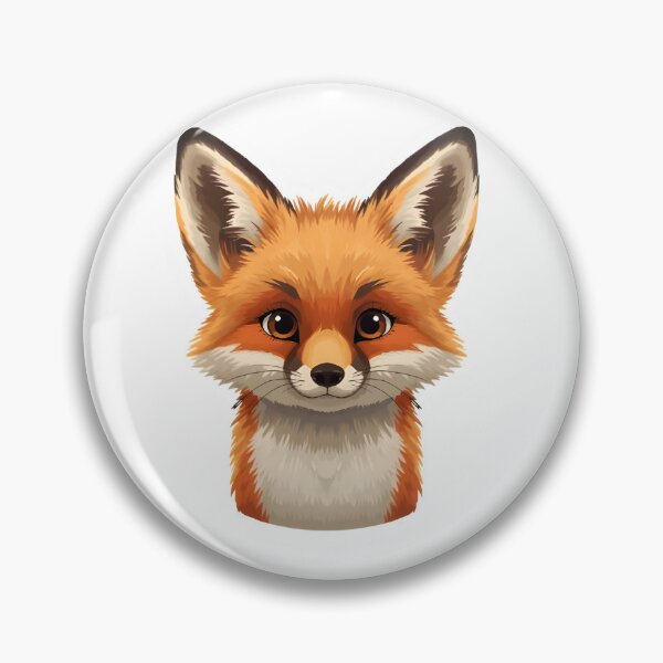 Item preview, Adorable Realistic Fox Cub Sticker designed and sold by Teewave-Ashish.