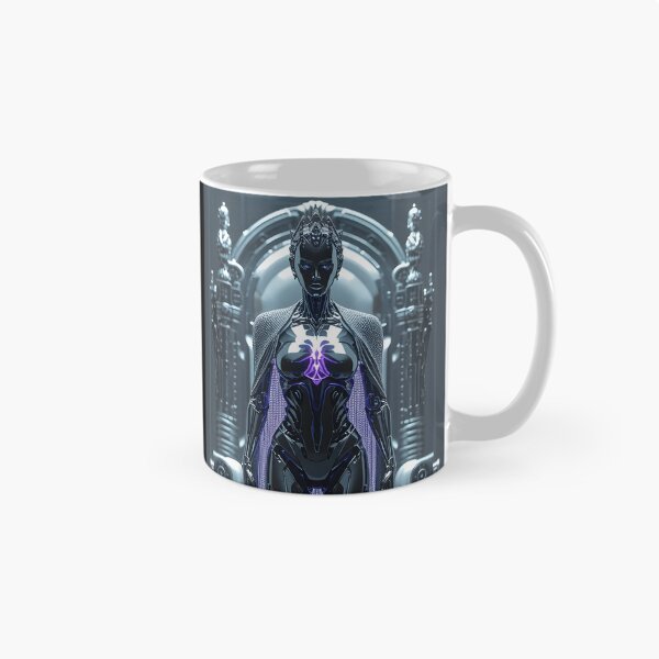 Item preview, The Obsidian Queen - Dark Android designed and sold by CreativeCorez.