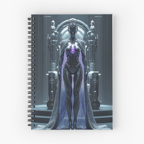 Item preview, The Obsidian Queen - Dark Android designed and sold by CreativeCorez.
