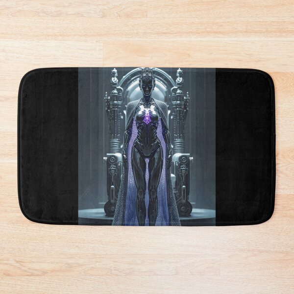 Item preview, The Obsidian Queen - Dark Android designed and sold by CreativeCorez.
