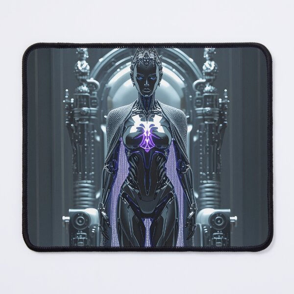 Item preview, The Obsidian Queen - Dark Android designed and sold by CreativeCorez.