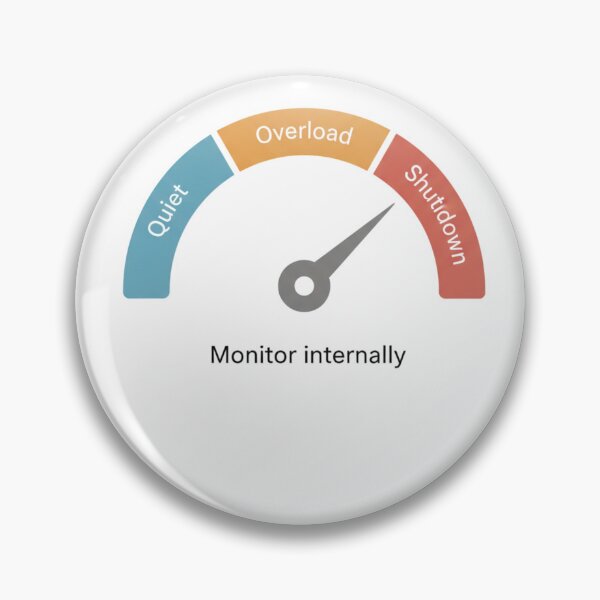 Item preview, Emotional Overload Gauge – Monitor Internally designed and sold by Vellaro.