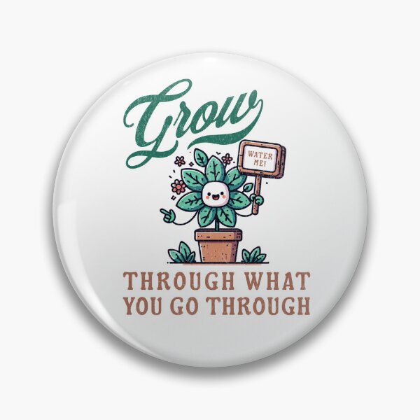 Item preview, Grow Through What You Go Through designed and sold by SimplyAnika.