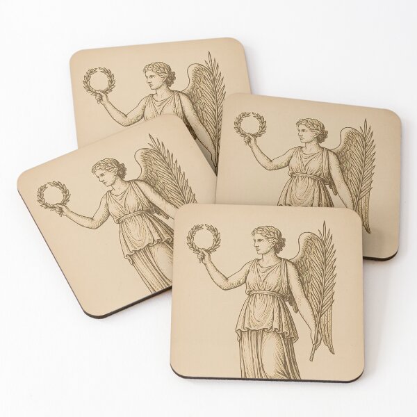 Item preview, Victoria Roman Goddess of Victory Vintage Illustration designed and sold by NarjaShop.