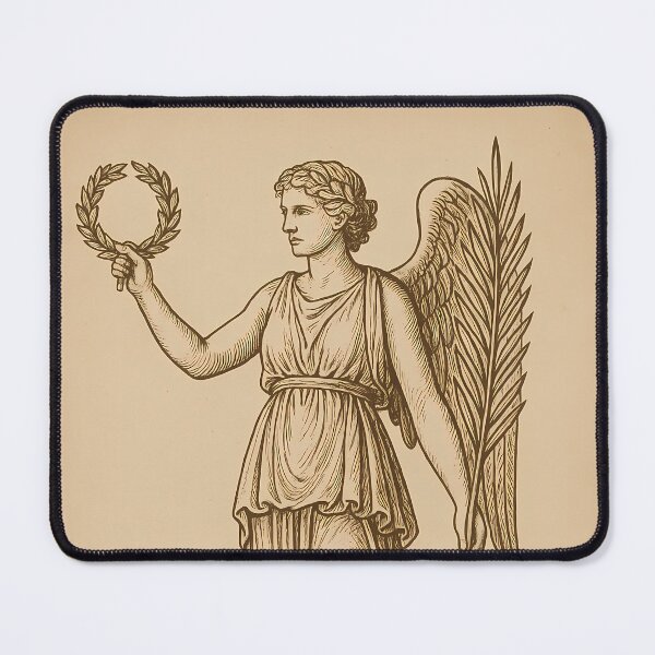 Item preview, Victoria Roman Goddess of Victory Vintage Illustration designed and sold by NarjaShop.