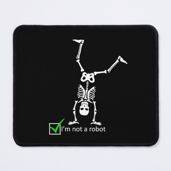 Item preview, Funny Nerdy I'm not a Robot Test Computer Geek Gift designed and sold by waikibi ⭐⭐⭐⭐⭐.