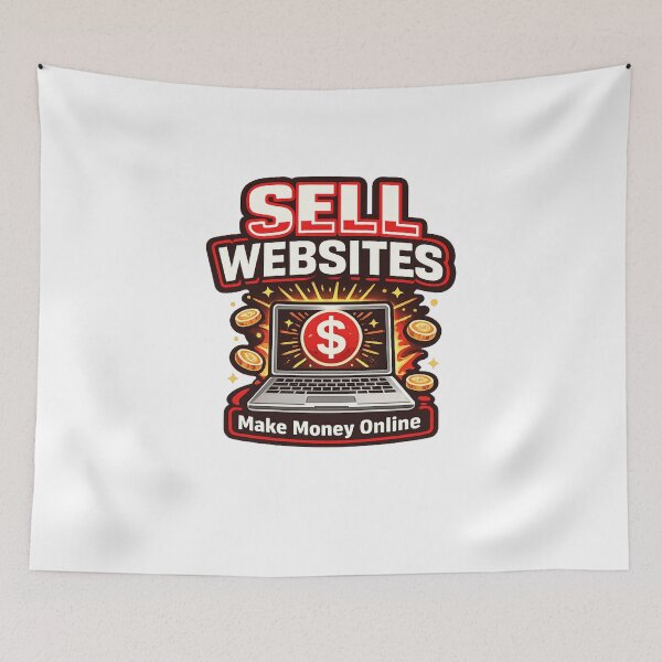 Item preview, Sell Websites Make Money Online – Freelancer Hustle Design designed and sold by JordanInk Studio.