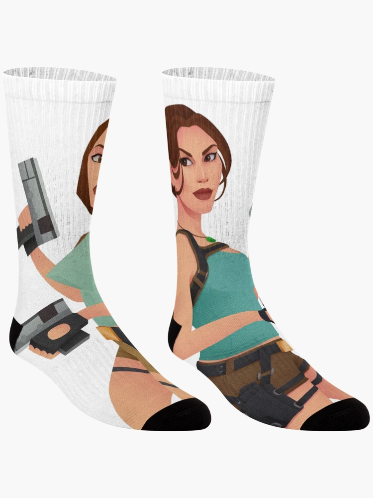 Thumbnail 3 of 5, Socks, Double Croft designed and sold by RikDrawsThings.
