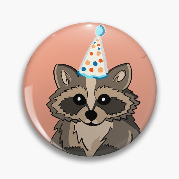 Item preview, Birthday Raccoon  designed and sold by TJsFoxDen.