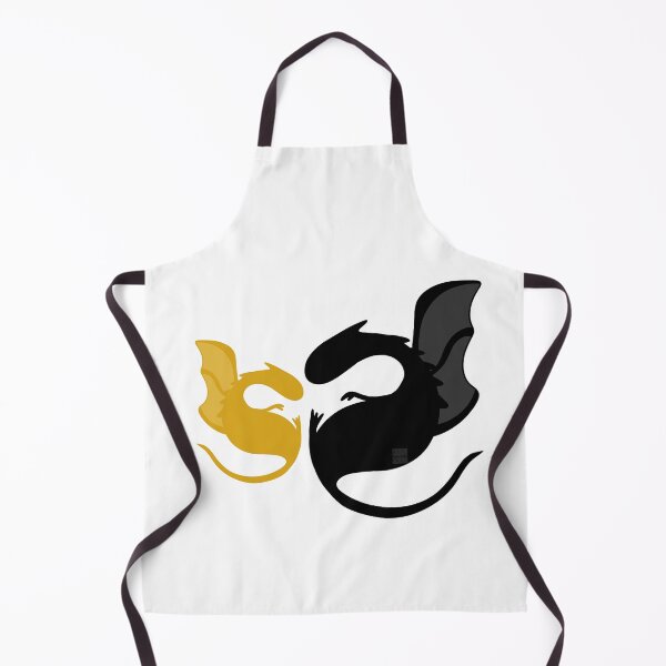 Item preview, Black and gold dragons designed and sold by Angela’s Doodles.