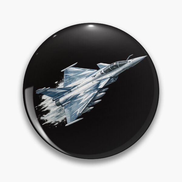 Item preview, Dassault Rafale Jet Illustration – Modern Military Aircraft Wall Art designed and sold by Combat Skies.