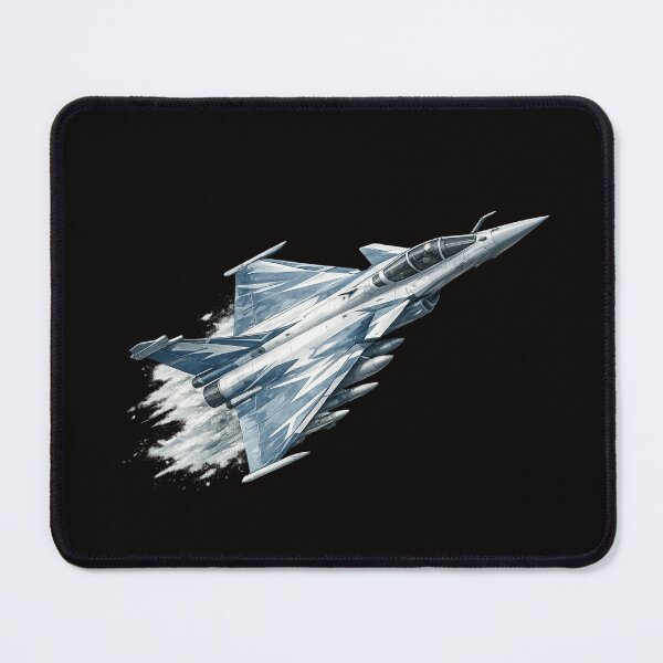 Item preview, Dassault Rafale Jet Illustration – Modern Military Aircraft Wall Art designed and sold by Combat Skies.