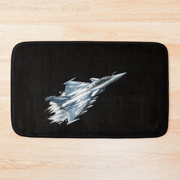 Item preview, Dassault Rafale Jet Illustration – Modern Military Aircraft Wall Art designed and sold by Combat Skies.