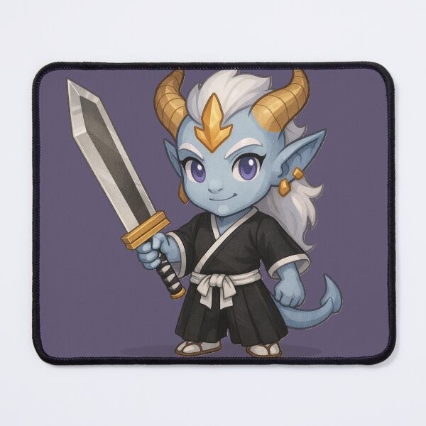 Item preview, Lightforged Shinigami Draenei – Chibi Anime Soul Reaper designed and sold by BrewGamerJ.