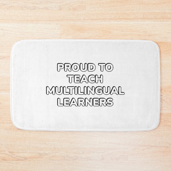 Item preview, Proud To Teach Multilingual Learners - Language teachers, Spanish teacher designed and sold by Inspirationmotivation.