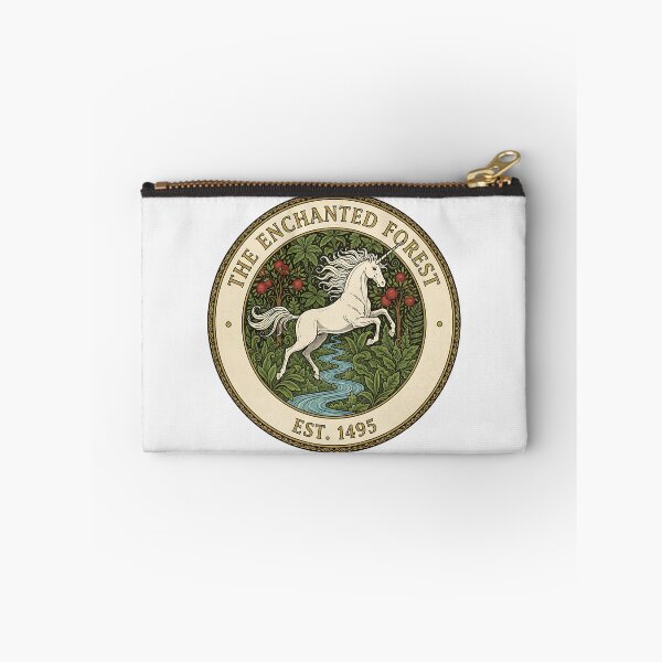 Item preview, The Enchanted Forest - Vintage Medieval Unicorn Emblem designed and sold by SHK-Designs.