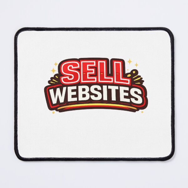 Item preview, Sell Websites Bold Typography – Website Flipping Sticker designed and sold by JordanInk Studio.
