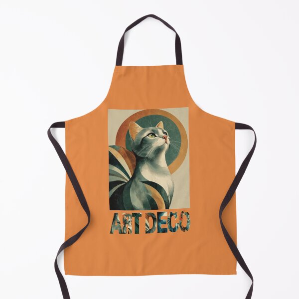 Item preview, Art deco cat designed and sold by ARTpatrycha.