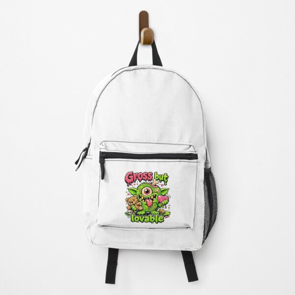 Item preview, Gross But Lovable – Cute Creepy One-Eyed Monster Art designed and sold by MaBakerArt.