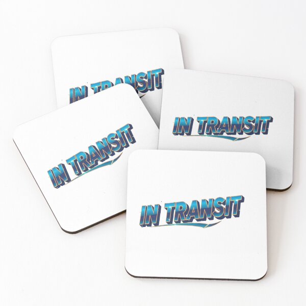 Item preview, IN TRANSIT - Aesthetic Travel and Movement Typography Design designed and sold by Dragon's Ascent.