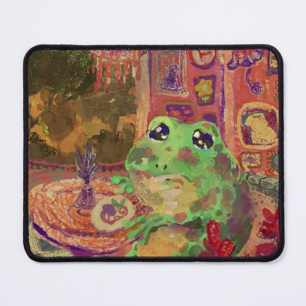 Item preview, The frog went to a fancy restaurant and the food was awful (my most personal piece of art yet). designed and sold by guilhernunes.