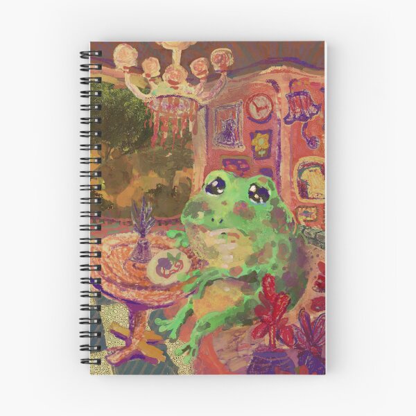 Item preview, The frog went to a fancy restaurant and the food was awful (my most personal piece of art yet). designed and sold by guilhernunes.