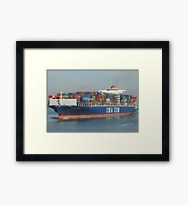 CMA CGM Parsifal Framed Print