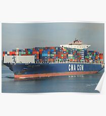CMA CGM Parsifal Poster