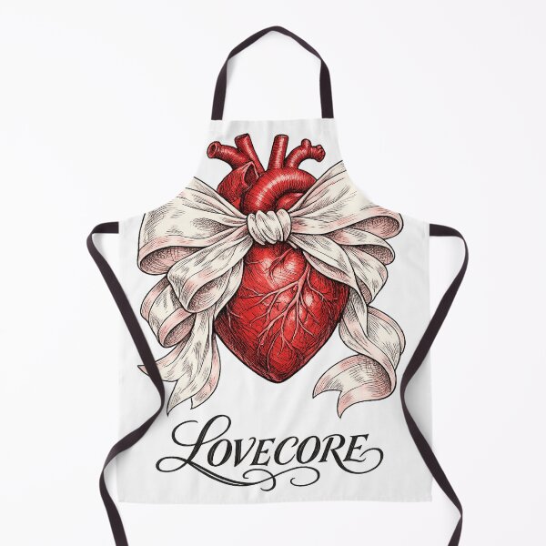 Item preview, Coquette Red Heart Bow Cute Soft Girl Aesthetic Graphic designed and sold by UnivStore.
