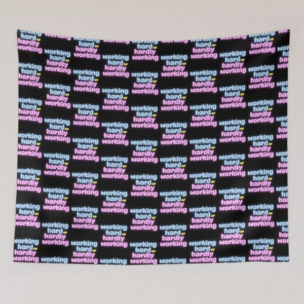 Item preview, Working hard or hardly working designed and sold by Simply Positive.