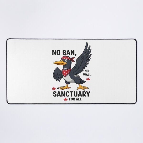 Item preview, Anti ice Rebel loon No ban, no wall, sanctuary for all designed and sold by Uglyandcute.