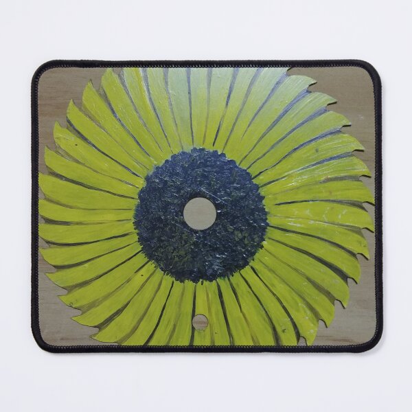 Item preview, Sunflower saw blade designed and sold by Matt Starr Fine Art .