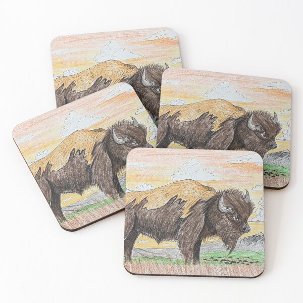 Item preview, Where the buffalo roam  designed and sold by Matt Starr Fine Art .