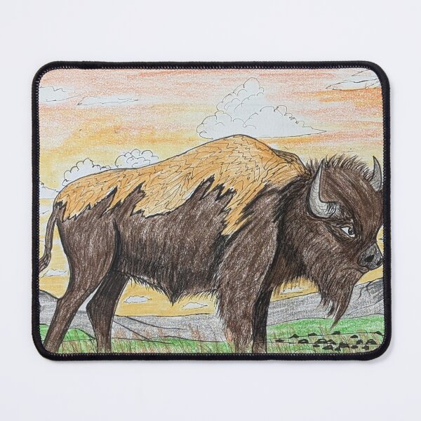 Item preview, Where the buffalo roam  designed and sold by Matt Starr Fine Art .