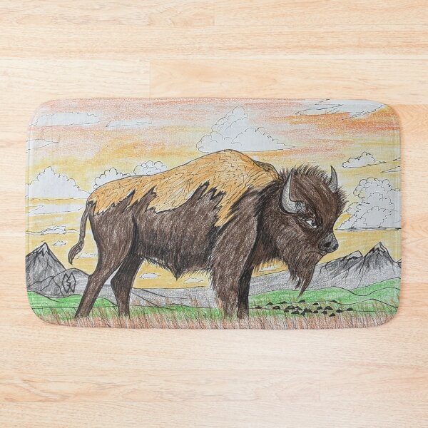 Item preview, Where the buffalo roam  designed and sold by Matt Starr Fine Art .