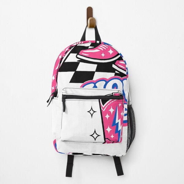 Item preview, Preppy Pink Aesthetic Lightning Bolt Smiley Face Checkered Pattern Valentine designed and sold by UnivStore.