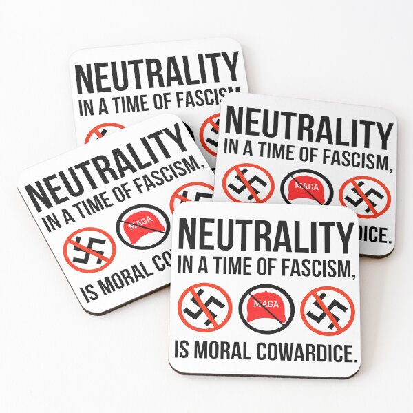 Item preview, Neutrality is moral cowardice.  designed and sold by Rachel the Artist .