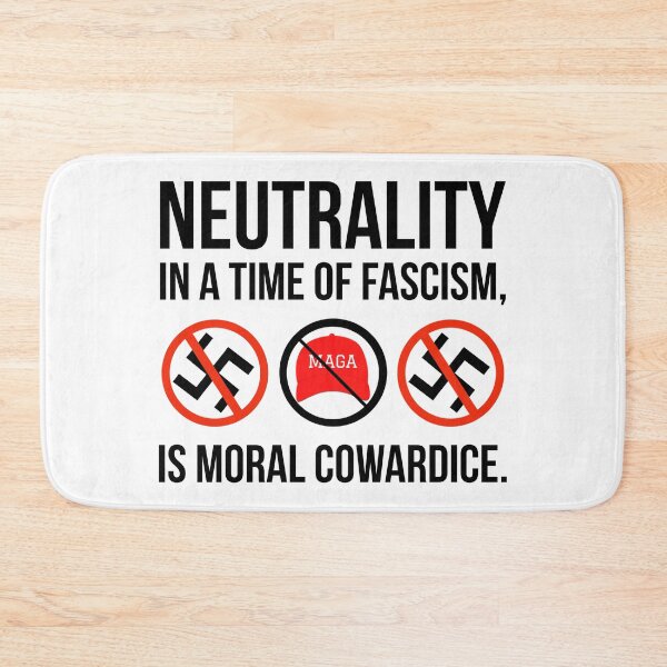 Item preview, Neutrality is moral cowardice.  designed and sold by Rachel the Artist .