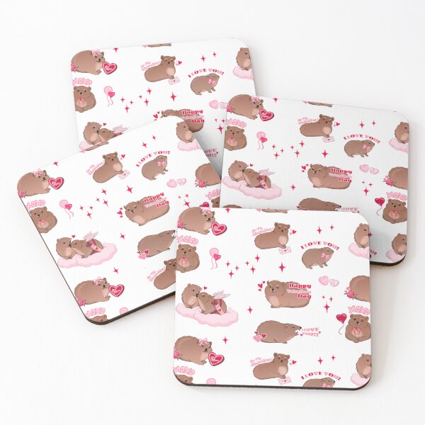 Item preview, Valentine's Hyraxes designed and sold by rachelka.