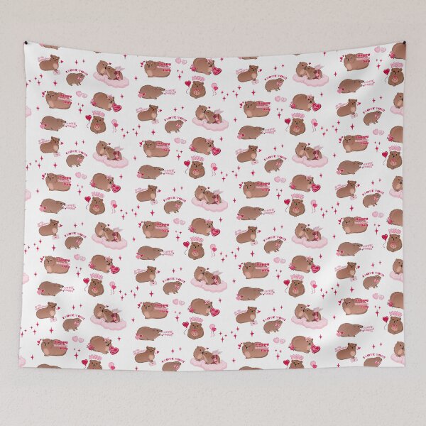 Item preview, Valentine's Hyraxes designed and sold by rachelka.