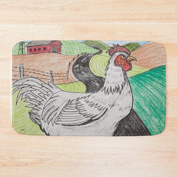 Item preview, Why did the chicken cross the road? designed and sold by Matt Starr Fine Art .