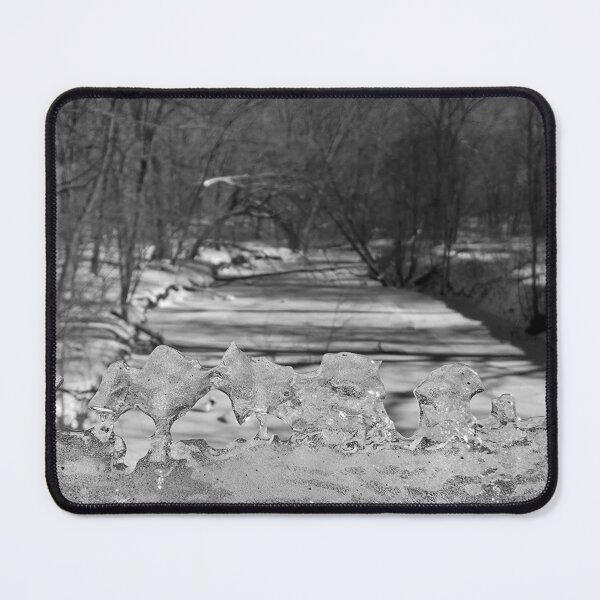 Item preview, Ice and snow on the Huron River designed and sold by J Rier Photography.