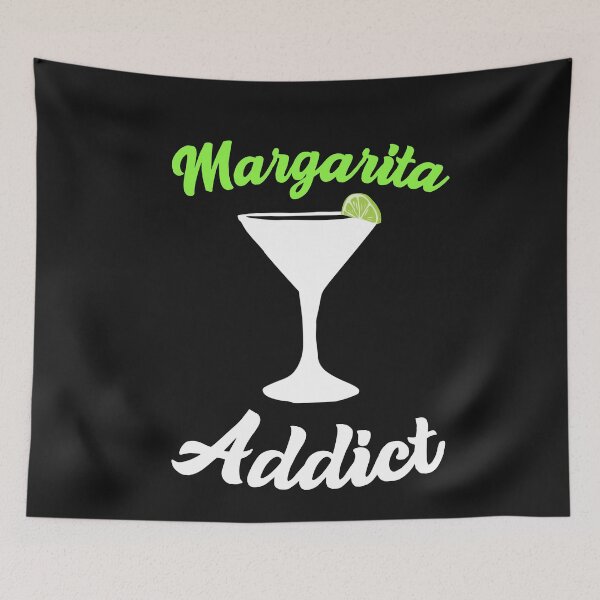 Item preview, Margarita Addict Funny Drinking Saying designed and sold by SharpThreadZ.