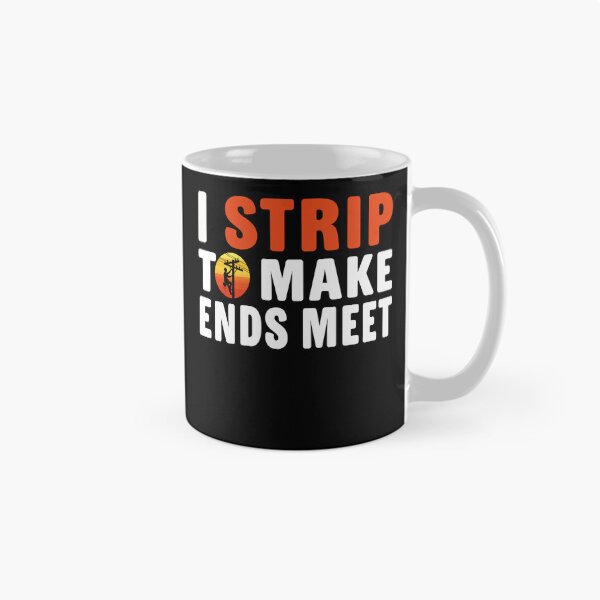 Item preview, Lineman Humor Strip Wire Electrician Joke designed and sold by TomPrintForge Studio.