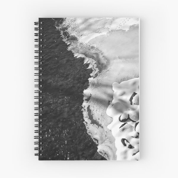 Item preview, Ice and snow on the Huron River designed and sold by J Rier Photography.
